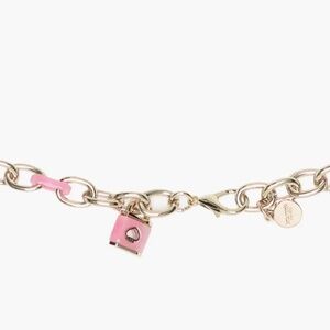 Kate Spade Chain Link Belt - Gold/Pink - NWT